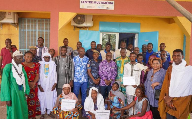 Dori’s Digital Learning Centre was formally launched on 22 May 2025. Photo: WFP/Jecuthiel Yameogo