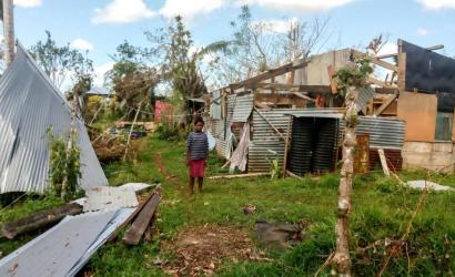 Devastation left by Cyclone Harold on Santo Island, Vanuatu. Photo: Gordon Alick/Save the Children