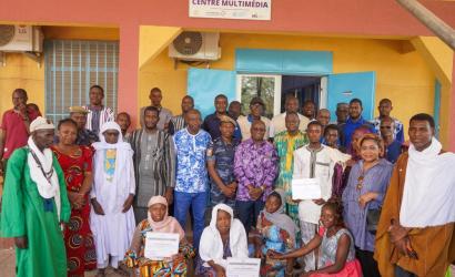 Dori’s Digital Learning Centre was formally launched on 22 May 2025. Photo: WFP/Jecuthiel Yameogo